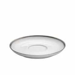 Pillivuyt Cecil Hvid/sølv Underkop