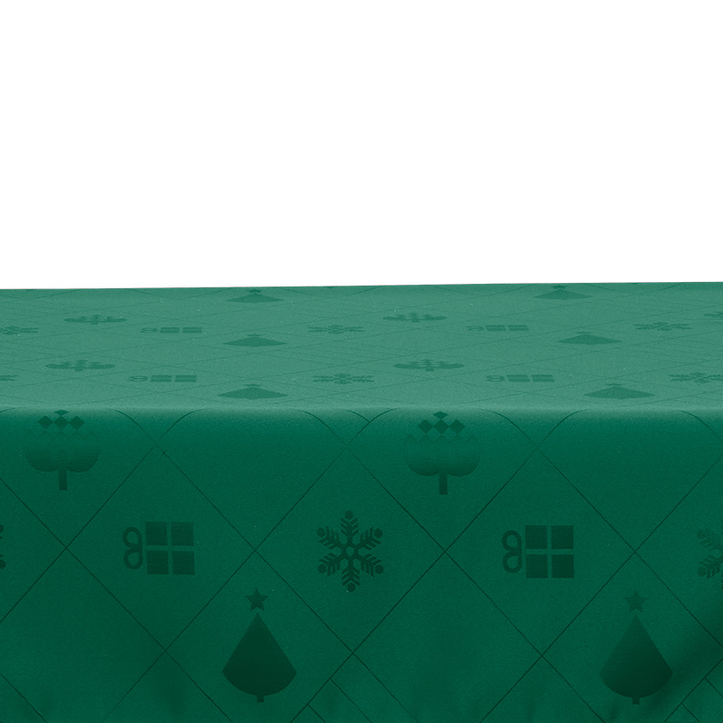 Nordisk Tekstil Julefred Dug Grøn 140x270 Cm 1 Nordisk Tekstil Julefred Dug Grøn 140x270 Cm