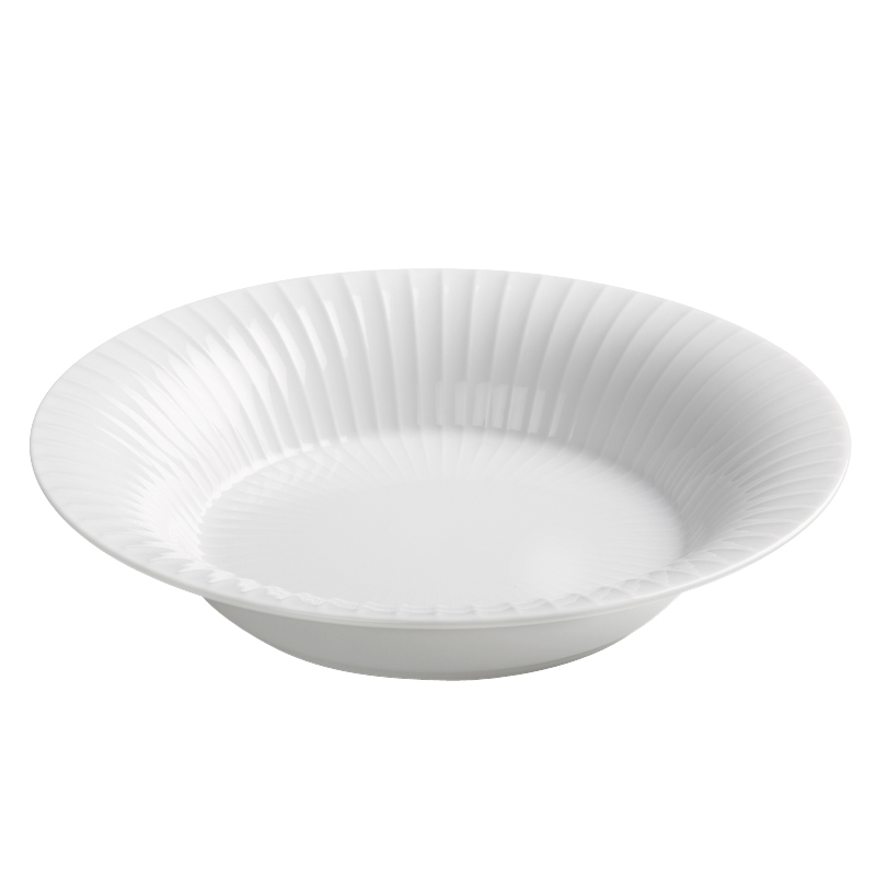 Kähler Hammershøi Dyb Tallerken Hvid 21 Cm 1 Kähler Hammershøi Dyb Tallerken Hvid 21 Cm