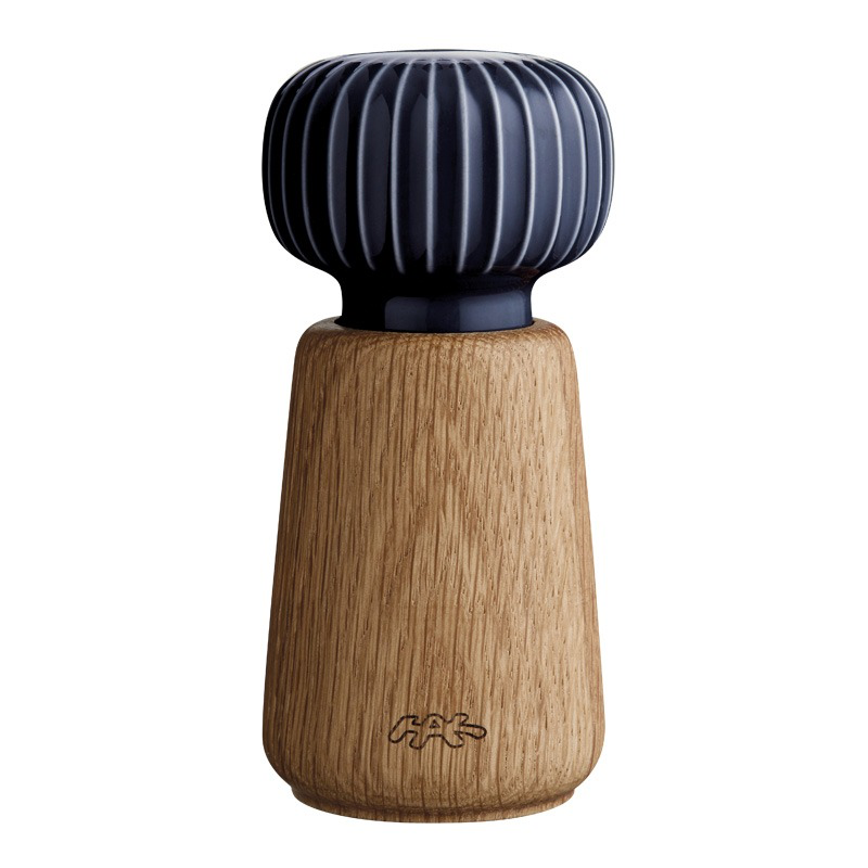 Kähler Hammershøi Kværn Indigo Blå 14,5 Cm 1 Kähler Hammershøi Kværn Indigo Blå 14,5 Cm