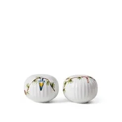 Kähler Hammershøi Christmas Salt- Og Pebersæt Hvid