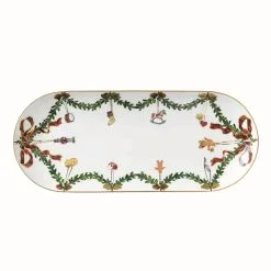 Royal Copenhagen Stjerne Riflet Jul Fad 39 Cm