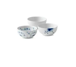Royal Copenhagen History Mix Skålesæt 3 Stk 47 Cl