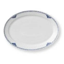Royal Copenhagen Prinsesse Oval Tallerken 28 Cm