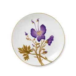 Royal Copenhagen Flora Tallerken Stedmoderblomst 27 Cm