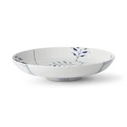 Royal Copenhagen Blå Mega Riflet Fad 34 Cm