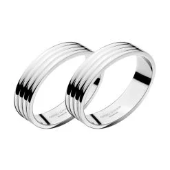 Georg Jensen Bernadotte Servietringe 2 Stk