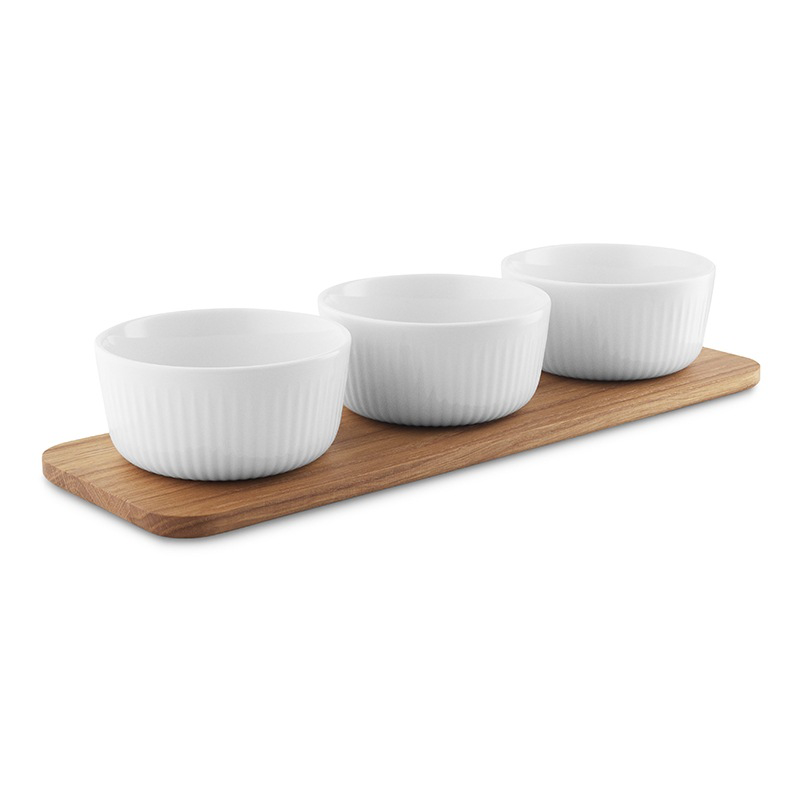 Eva Trio Legio Nova Cabaretsæt Med Fad Og 3 Skåle 1 Eva Trio Legio Nova Cabaretsæt Med Fad Og 3 Skåle