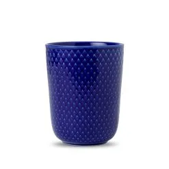 Lyngby Porcelæn Rhombe Color Krus Mørkeblå 33 Cl