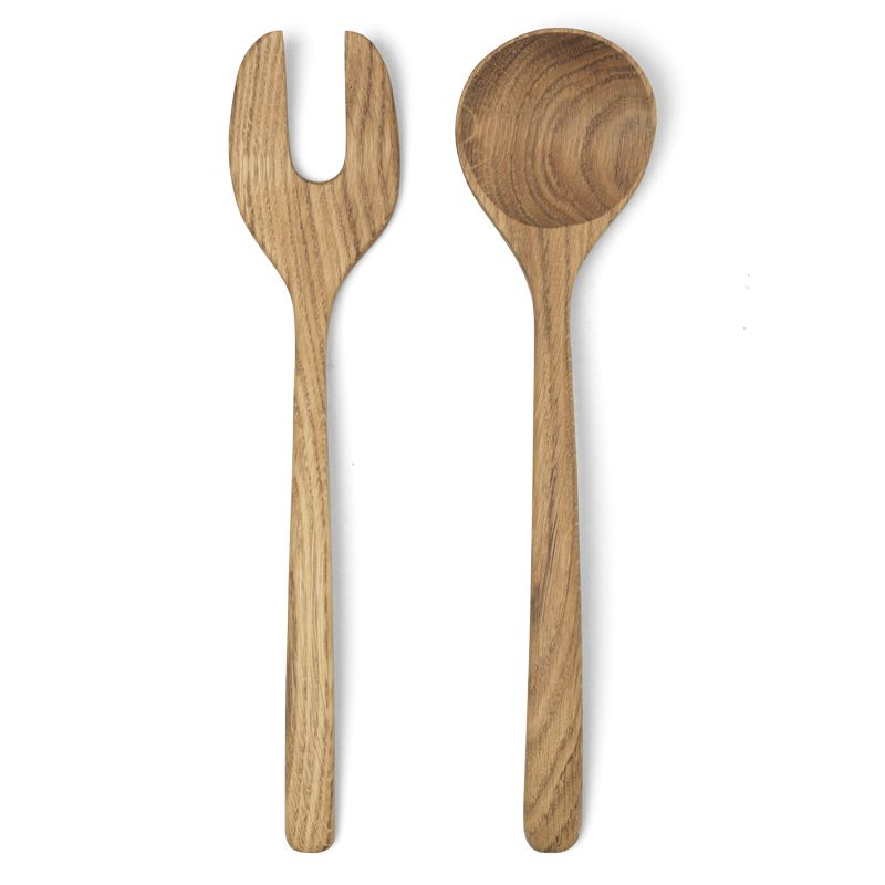 Kay Bojesen Menageri Salatbestiksæt Eg 1 Kay Bojesen Menageri Salatbestiksæt Eg