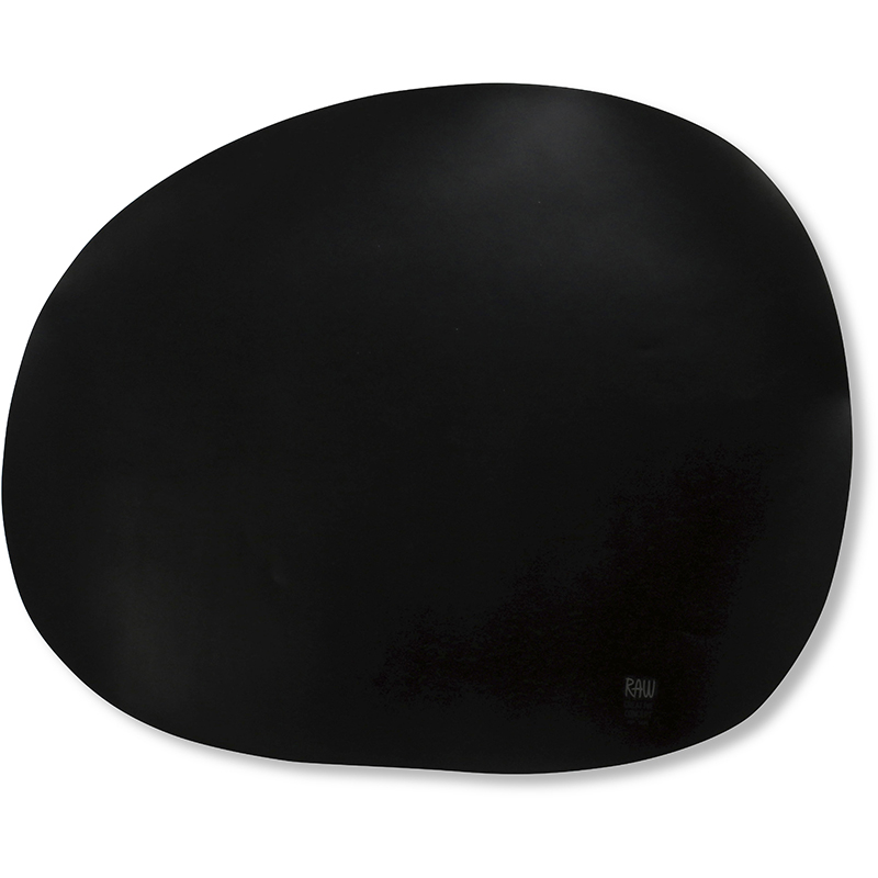 Aida RAW RAW Dækkeserviet Organic Sort 1 Aida RAW RAW Dækkeserviet Organic Sort