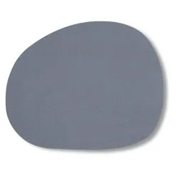 Aida RAW RAW Dækkeserviet Recycled Læder Grå