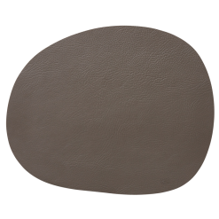 Aida RAW RAW Dækkeserviet Recycled Læder Clay