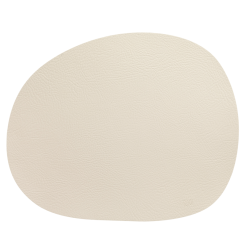 Aida RAW RAW Dækkeserviet Recycled Læder Warm Nude