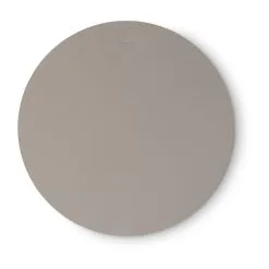 Noort Circle Dækkeserviet 40 Cm Lys Grå