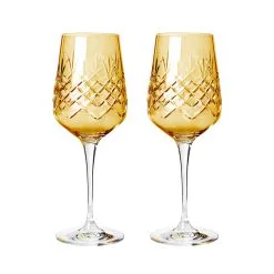 Frederik Bagger Crispy Monsieur Citrine Vinglas 2 Stk. 45 Cl