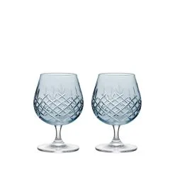 Frederik Bagger Crispy Sapphire Sixball Glas 2 Stk.