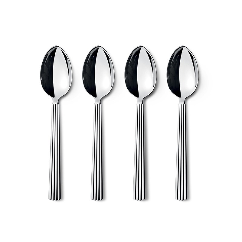 Georg Jensen Bernadotte Dessertske 4 Stk. 1 Georg Jensen Bernadotte Dessertske 4 Stk.