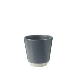 Knabstrup Keramik Knabstrup Colorit Kop Mørk Grå 9 Cm