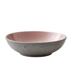 Bitz Pastaskål Grå/lyserød 20 Cm
