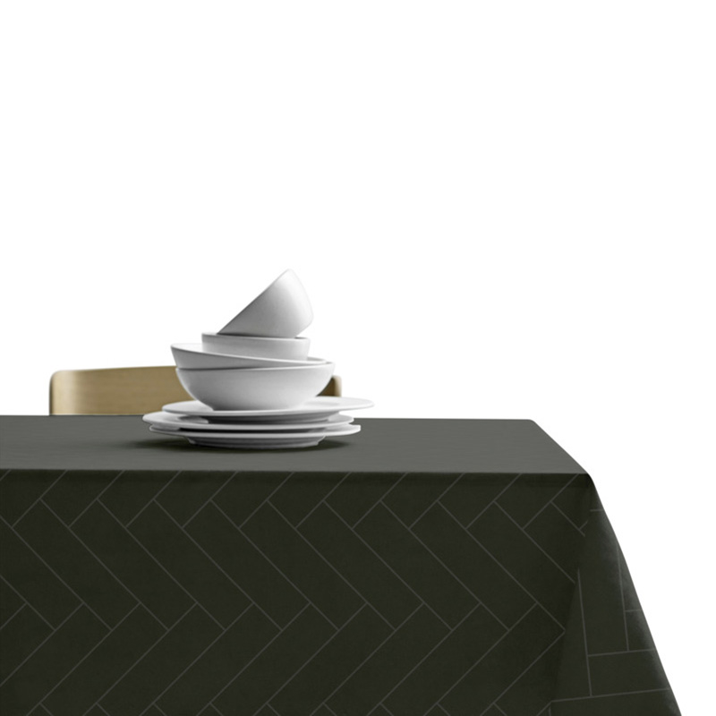 Södahl Tiles Damask Dug Med Staincoat Forest Green 140 X 320 Cm 1 Södahl Tiles Damask Dug Med Staincoat Forest Green 140 X 320 Cm